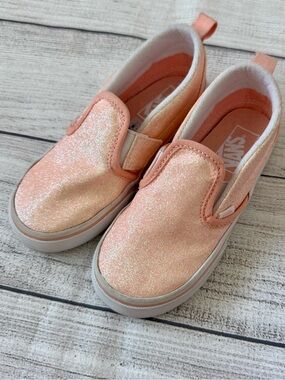 Glittery Pink Vans